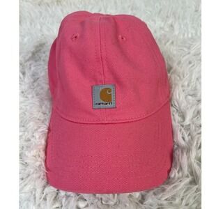 Carhartt Infant Hat Barbie Pink Elastic‎ Baseball Cap Adjustable Baby Toddler